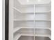 Well-organized, walk-in pantry with ample shelving for efficient storage and accessibility at 2805 Van Dyke Ave, Raleigh, NC 27607