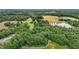 Overhead shot showcases a vast expanse of trees and landscape at 3095 Champs Way, Mebane, NC 27302
