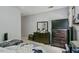 Bedroom with carpet floors, a closet, natural light, and space for bedroom furniture at 320 Madres Ln, Morrisville, NC 27560
