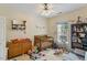 This bedroom has carpet, natural light and is ready for its new resident at 320 Madres Ln, Morrisville, NC 27560