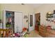 The bedroom contains a closet and a door, and carpet at 320 Madres Ln, Morrisville, NC 27560