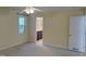 Bedroom with connecting door to bathroom at 395 Wyndham Place Dr, Fuquay Varina, NC 27526