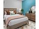 Stylishly decorated bedroom with modern furnishings and serene ambiance at 4009 Olde Coach Rd, Durham, NC 27707