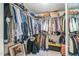 Walk-in closet with organized storage and space for clothing and accessories at 647 N Hardee St, Durham, NC 27703