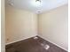 This cozy bedroom features neutral walls and carpet at 650 Ganyard Farm Way # 41, Durham, NC 27703