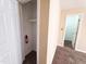 Well-organized closet space with rod, providing convenient storage solutions at 650 Ganyard Farm Way # 41, Durham, NC 27703