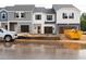 New construction townhomes feature covered parking and modern design at 1035 Winding Spring Dr, Mebane, NC 27302
