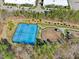 Aerial view of tennis and baseball fields amid lush greenery and surrounding commercial buildings at 1144 Survada Ln, Morrisville, NC 27560