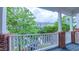 View from the balcony showing the neighborhood and landscape at 151 Braeside Ct, Cary, NC 27519