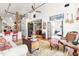 Cozy living room with white sofa, hardwood floors, and inviting decor at 1535 Caraleigh Mills Ct # 111, Raleigh, NC 27603