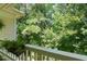 Balcony view of trees and greenery at 1700 Tiffany Bay Ct # 303, Raleigh, NC 27609