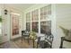 Outdoor porch with comfortable seating, great lighting and view of the outdoors at 1700 Tiffany Bay Ct # 303, Raleigh, NC 27609