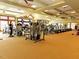 Well-equipped gym features modern exercise machines, multiple televisions, and ample space for a comprehensive workout at 207 Callum Pl, Cary, NC 27519