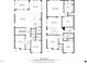 Detailed floor plan showcasing the layout of a two-story home, including room dimensions at 2915 Winter Crop Way, Apex, NC 27502