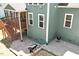 Beautiful backyard with brick patio, screened porch, and space for outdoor gatherings at 309 Larkhaven Pl, Apex, NC 27539