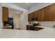 Kitchen featuring stainless steel appliances and spacious countertops at 309 Plank Bridge Way, Morrisville, NC 27560