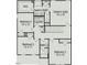 Second floor plan featuring bedrooms, owner's suite, owner's bath, laundry, and walk-in closet at 32 Freedom Heights Ln # 151, Smithfield, NC 27577
