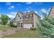 Well-maintained two-story home features an attached garage, landscaped yard, and classic design at 3449 S Beaver Ln, Raleigh, NC 27604