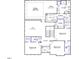 Detailed floor plan illustrating the layout of the home including the primary bedroom, loft, and additional bedrooms at 347 N. Maple Walk Dr # 211, Garner, NC 27529