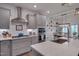 Well-equipped kitchen featuring stainless steel appliances, a gas cooktop, and ample counter space at 40 Bourne Dr, Franklinton, NC 27525