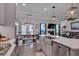 Open-concept space connecting kitchen, dining, and living areas, promoting seamless entertainment at 40 Bourne Dr, Franklinton, NC 27525