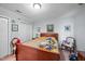 Bedroom with double closets, providing ample storage space for an organized living at 4024 Rural Retreat Rd, Burlington, NC 27215