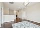 This large bonus room has hard wood floors, a laundry room, and an open floor plan at 421 Gilpin Way, Cary, NC 27519
