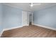 Bedroom features new flooring, fresh paint and closet at 601 Acorn St, Burlington, NC 27215