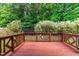 Spacious wooden deck perfect for outdoor entertainment and relaxation at 6104 New Market Way, Raleigh, NC 27609