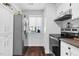 Kitchen with stainless steel appliances and window at 7365 Sandy Creek Dr, Raleigh, NC 27615