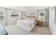 This bedroom features ample natural light, a neutral color scheme, and a comfortable bed at 1037 Winding Spring Dr, Mebane, NC 27302
