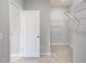 A walk-in closet features wire shelving at 1205 Cosmic Dr, Durham, NC 27703