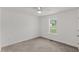 Bedroom with window and carpet at 12449 W Pamlico St, Middlesex, NC 27557