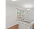 Corner view of a kitchen with a center island and window at 12449 W Pamlico St, Middlesex, NC 27557