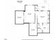 Basement floor plan featuring a game room, recreation room, kitchen and unfinished workshop at 13121 Sargas St, Raleigh, NC 27614