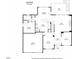 First floor plan showing the kitchen, Gathering room, dining room, foyer, den, garage and porch at 13121 Sargas St, Raleigh, NC 27614