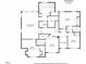 Second floor plan features a primary bedroom with sitting area, three additional bedrooms and laundry at 13121 Sargas St, Raleigh, NC 27614