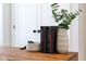 Close up of desk decor featuring vase, books, and decorative bowl at 248 Daniel Ridge Rd, Wendell, NC 27591