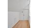 Finished attic space with hardwood floors and a clean, minimalist aesthetic at 295 Lystra Preserve Dr, Chapel Hill, NC 27517