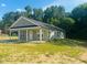 Charming single-story home with a covered porch and a well-maintained lawn at 300 Saturn St, Dunn, NC 28334