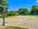 Outdoor basketball court and tennis courts provide recreational opportunities for residents at 30155 Pharr, Chapel Hill, NC 27517