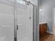 A bathroom with a standing shower at 39 Mcguire Ln, Clayton, NC 27527