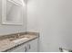 Clean bathroom vanity with granite countertop at 5408 Gunnette Dr, Raleigh, NC 27610