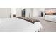 View of main bedroom featuring television, en suite bath and walk-in closet at 66 Arlie Ln, Lillington, NC 27546