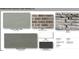 Selections for siding, brick, stone, and trim for the home's exterior at 673 Sun Meadow Dr, Wake Forest, NC 27587