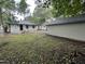Large backyard with carport and view of the house at 722 Long Ave, Rocky Mount, NC 27801