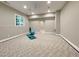Finished basement with carpet and a window at 1000 Clovelly Ct, Raleigh, NC 27614