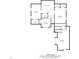 Second floor plan displaying room dimensions, layout, and total area at 1012 Coram Fields Rd, Wake Forest, NC 27587