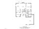 First floor plan displaying room dimensions, layout, and total area at 1012 Coram Fields Rd, Wake Forest, NC 27587