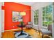 Entry with abundant light and hardwood floors, creating an inviting and spacious atmosphere at 103 Red Cedar Pl, Chapel Hill, NC 27514